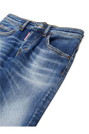 jeans in cotone blu DSQUARED KIDS | DQ0731D0A98DQ01